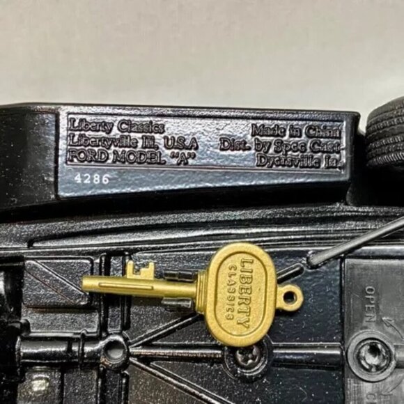 Liberty Classics 1929 Ford Model A PIckup Drag Specialties Vehicle Bank Limited - Picture 12 of 15